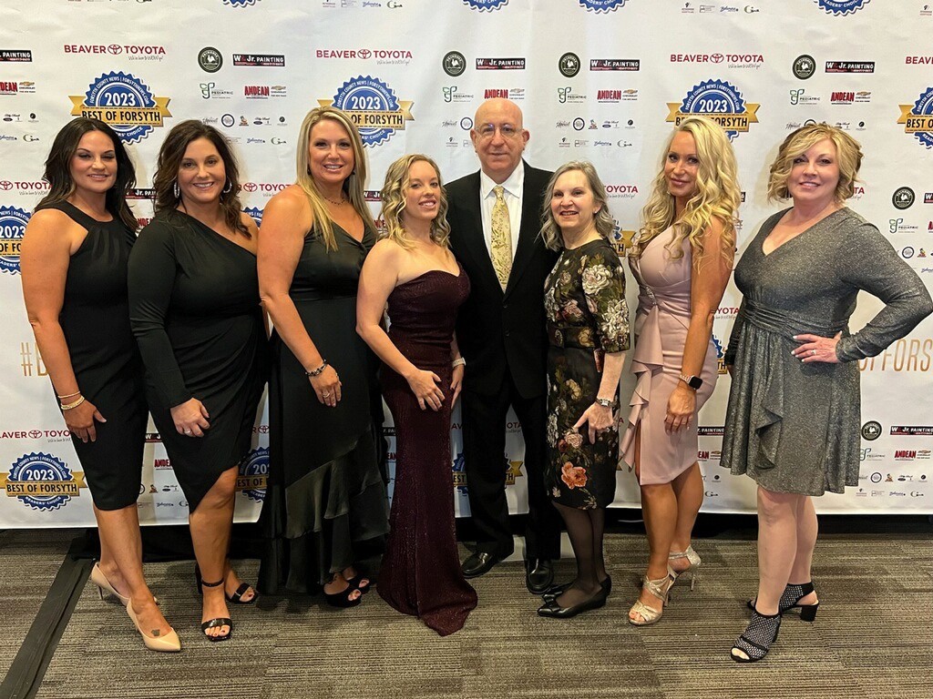 Olanskyderm's tweet photo. The staff at our Cumming office were proud to accept the 2023 #BestOfForsyth award for Dermatology!
We're proud to provide award-winning dermatology and aesthetic care to Forsyth county and North East Georgia. Join us in congratulating our Cumming team! https://t.co/DDTBnkgXz6