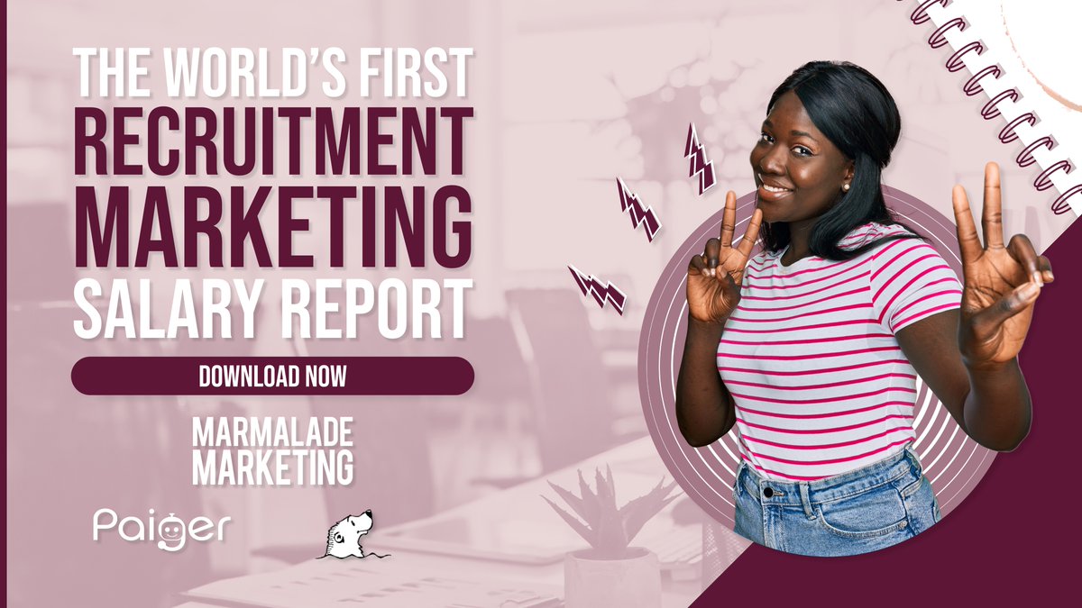 In 2022, we produced the first ever Marketing salary survey with <a href="/Paiger/">paige millena</a> and <a href="/LonelyMarketers/">The Lonely Marketers</a> !

It's time to see the results...⏰

Check it out here ⬇️

#RecruitmentMarketing #MarketingSalarySurvey #SalaryReport