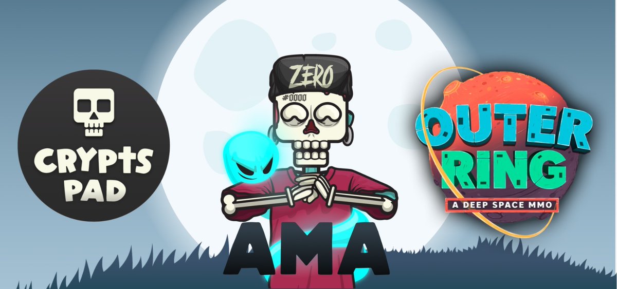 🪐AMA:
CryptsPAD x <a href="/OuterRingMMO/">Outer Ring MMO 🪐</a> CEO Dani Valdés 🪐

Tonight at 6pm UTC (7pm Spain): meet.google.com/wnw-nagr-qba

#OuterRing #GQ #NFTCommmunity #SolanaNFTs #DAO #Crypto #AMA