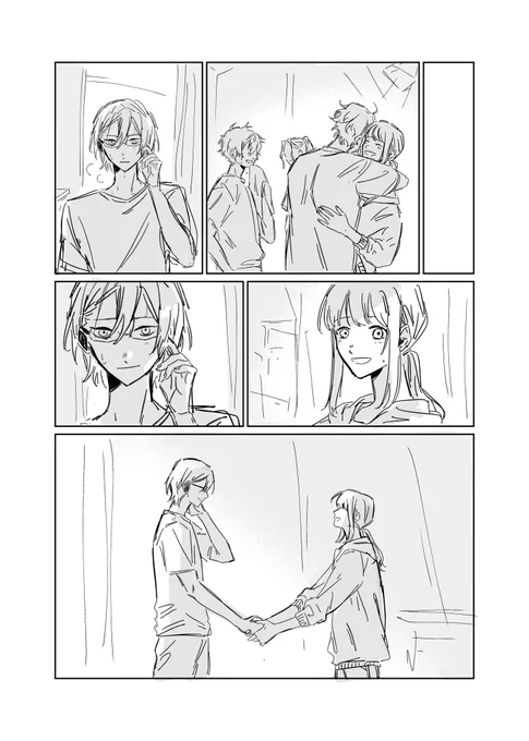 七gs…くんはいつも握手だけだったのに、今日のライブ後初めてハグされた……の茨あん 