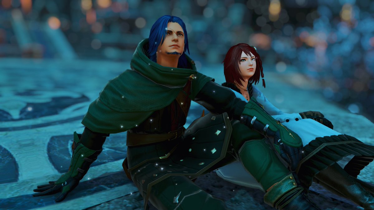 ThatOneGuyATC's tweet photo. @itouyas Here’s my submission— Eden and Aldous! Found each other when both on the run as fugitives for crimes (for good!) https://t.co/rPwhMAayxD
