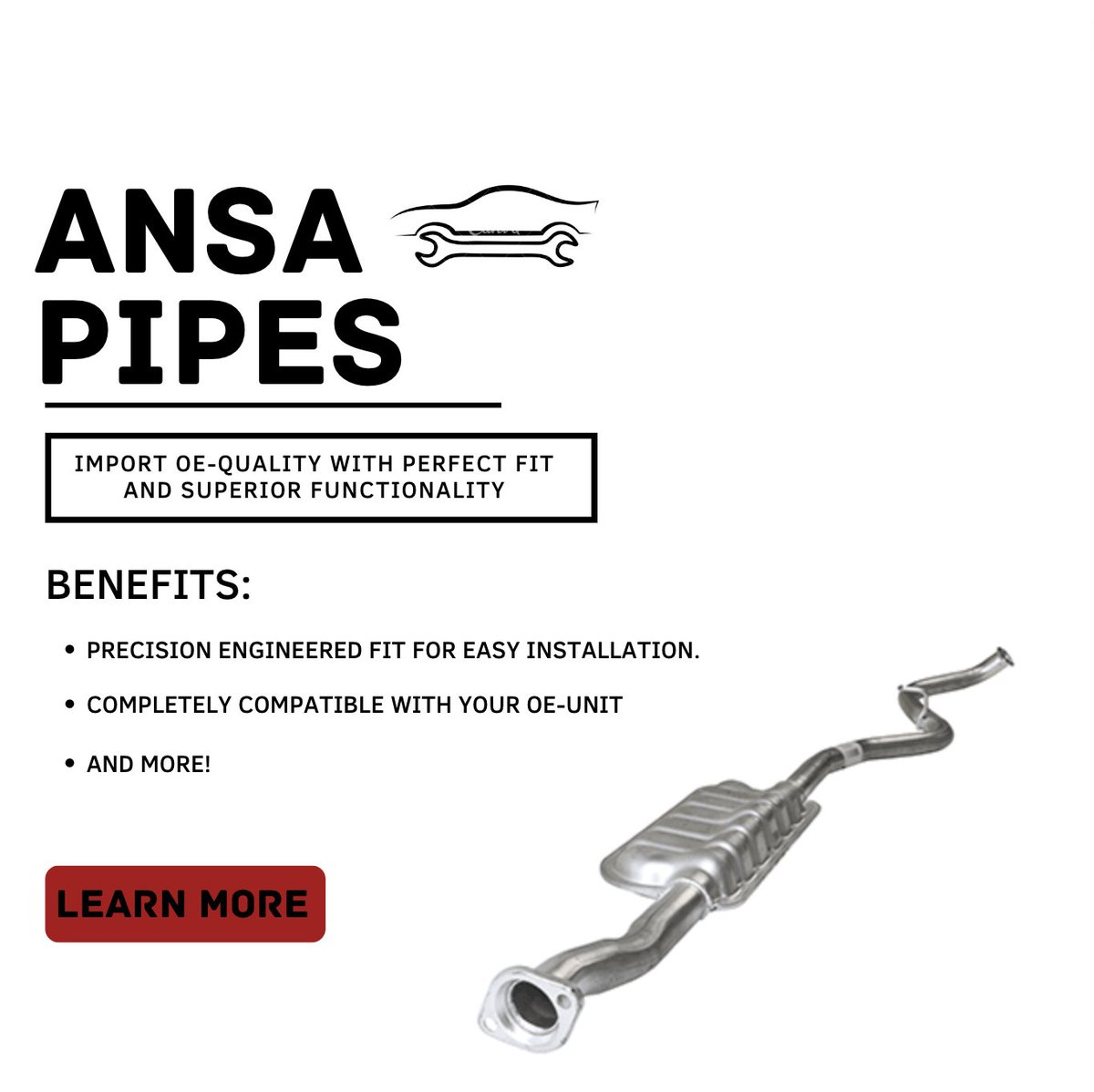There are many features to AP ANSA Exhaust Pipes! 📊

✅ 100% aluminized pipes are constructed from heavy 14 and 16-gauge steel.
✅ Re-aluminized weld seam to prevent corrosion.
✅ and more! 

Head to our website to learn all of the consumer benefits! ⬇️

apemissions.com/ansa/