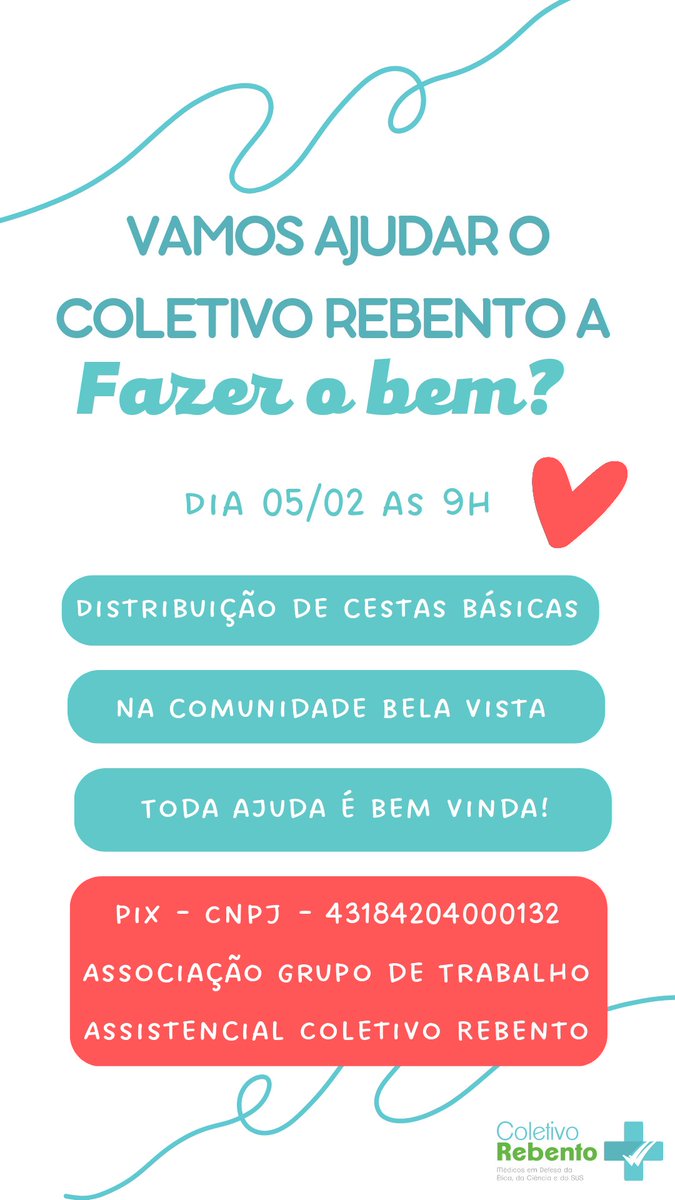 Vamos ajudar? Nossas comunidades dependem da nossa ajuda para terem uma melhor qualidade de vida nesse começo de ano! Qualquer ajuda é bem vinda!