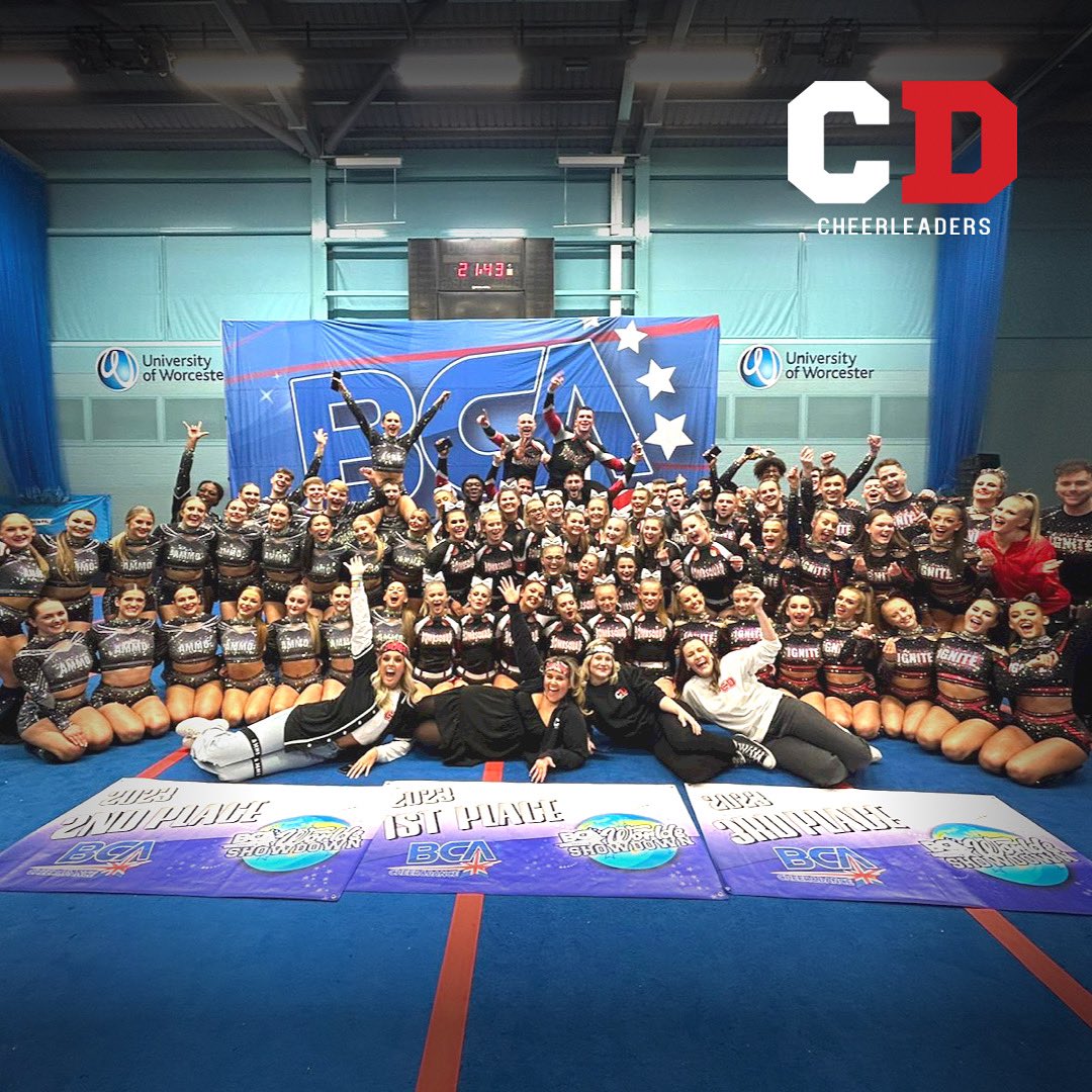 CD_Cheer's tweet photo. YOUR WORLDS SHOWDOWN CHAMPS!!!! 1st | 2nd | 3rd 🤑🤑🤑 https://t.co/URQQlNfq91