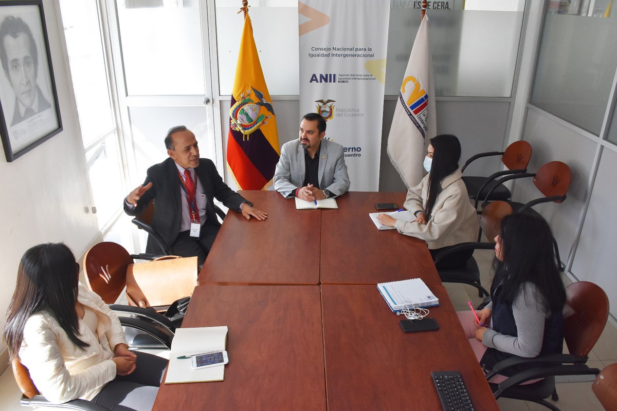 CN_Igualdad's tweet photo. 🤝🏼| Abordamos los temas relacionados a la protección especial, como parte de las atribuciones que lleva a cabo @InclusionEc, para articular acciones, jornadas de capacitación y así afianzar capacidades y conocimientos frente al tema. 

#ProtegemosTusDerechos https://t.co/xkFqzGzPuX
