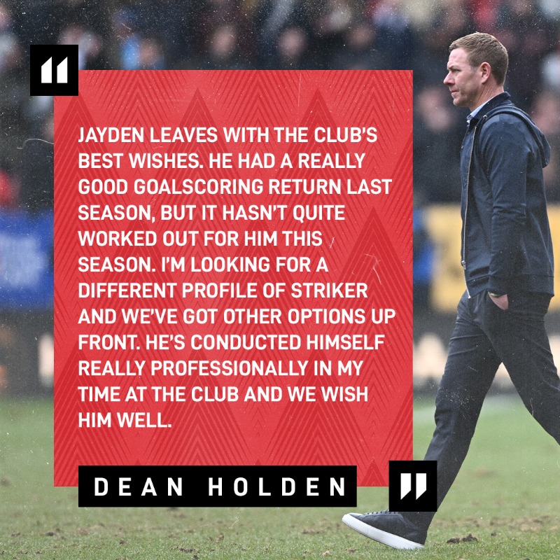 CAFCofficial's tweet photo. 👊 Wishing you the very best, Jayden.

🔴⚪️ #cafc