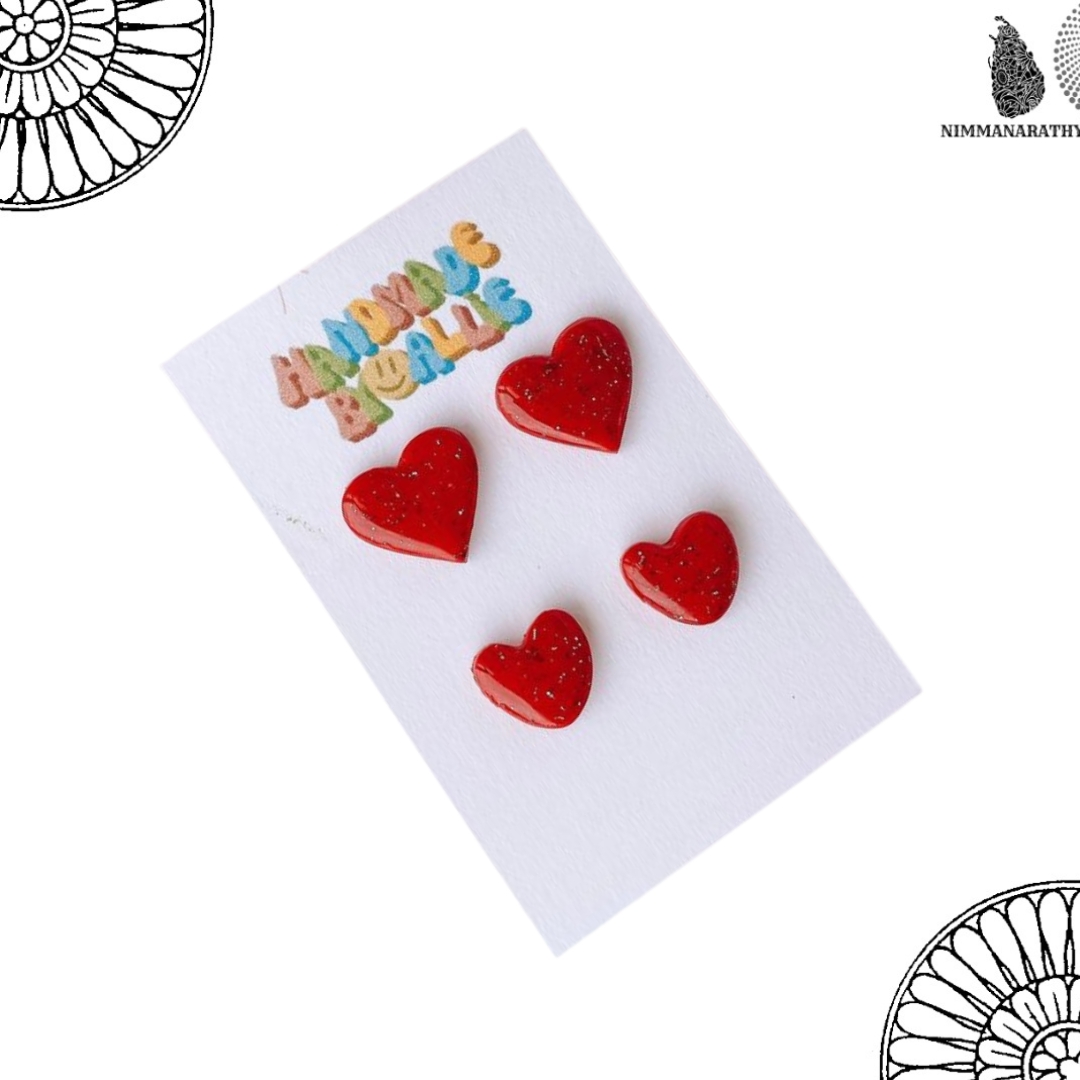 Mom & daughter stud pack ❤️

#earrings #etsyshop #gift #ValentinesDay #diy #awesome #diygifts #heartearrings #epiconetsy #etsymntt #giftideas #tmtinsta #handmade #craftbizparty #shopindie #etsy #etsyhandmade #boho #nimmanarathy