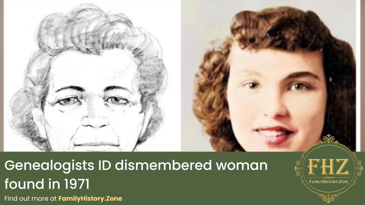FamilyHistoryZ's tweet photo. Another great outcome for genealogists and the power of DNA technology. Police are calling for anyone with information to please come forward: https://t.co/RqkojQSwuT
#Genealogy #DNAtechnology #familyhistory https://t.co/ym8NaGFswJ