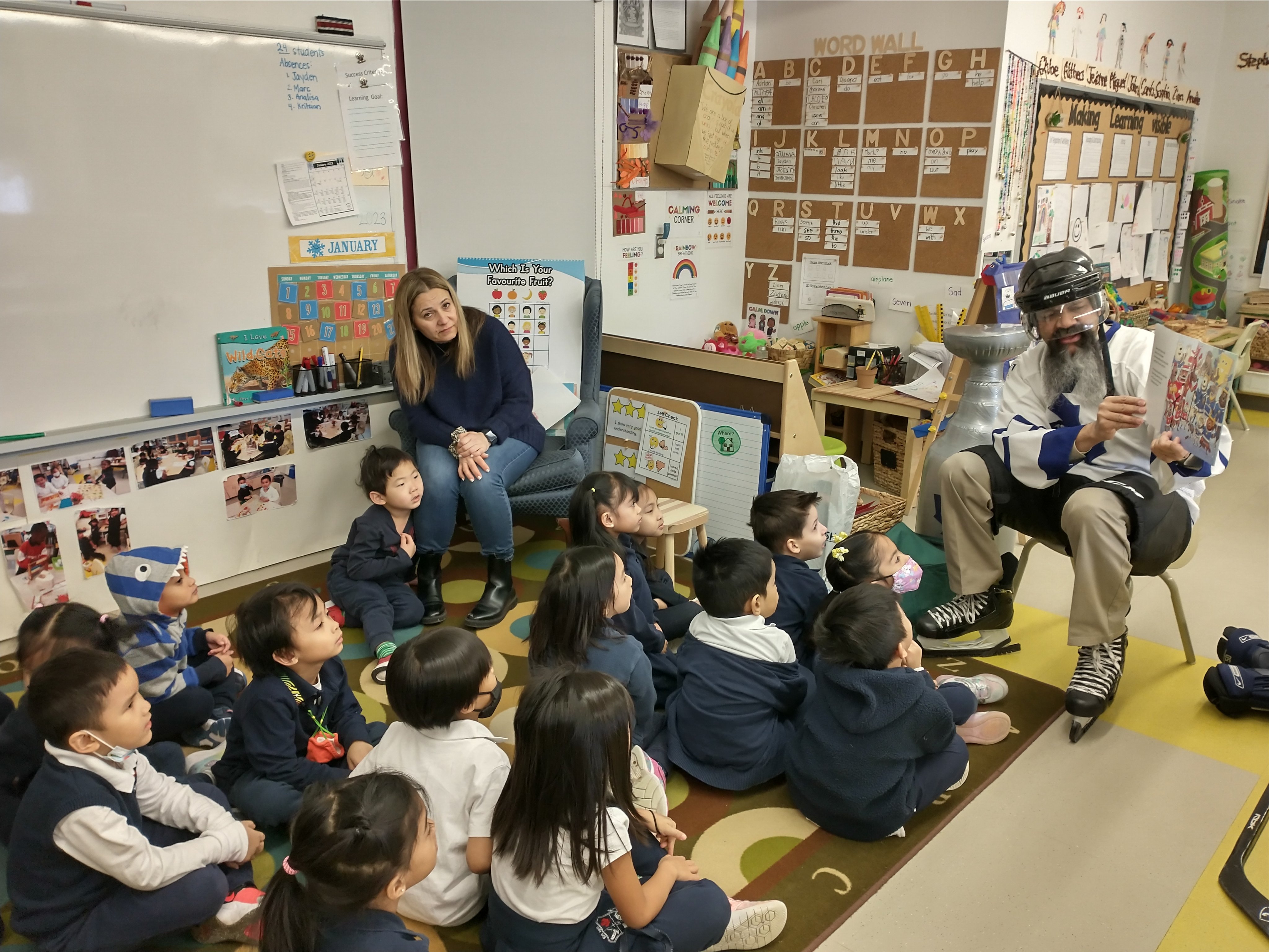 St. Paschal Baylon on Twitter "RT NannypardoCa Mr Hockey visited our