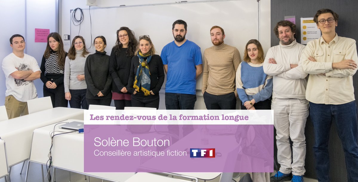Ceea_edu's tweet image. 🏫 La semaine dernière, Solène Bouton, Conseillère artistique fiction pour #TF1 était présente au #CEEA lors d'une rencontre avec les #étudiants en deuxième année.

Merci à Solène Bouton pour son intervention pleine d'enthousiasme et d'encouragements.