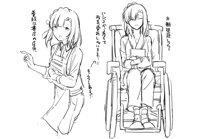 投票もう始まってるみたいですね。がんばりましょう!こちら患者百合子の落書きです😃 