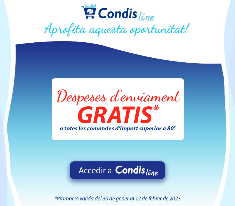 Condislife's tweet photo. 🤯Despeses d'enviament GRATIS!🤯
⭐Compra a través de la nostra web https://t.co/oLZgtjPf42 i aprofita la promo fins al 12 de febrer.
Link a la bio 👆🏻
#Condis #CondisAmbTu #CondisLine #CondisLife #AppCondisFamily #Supermercat #Alimentacio #app #botiga https://t.co/p163Y5Fqsu