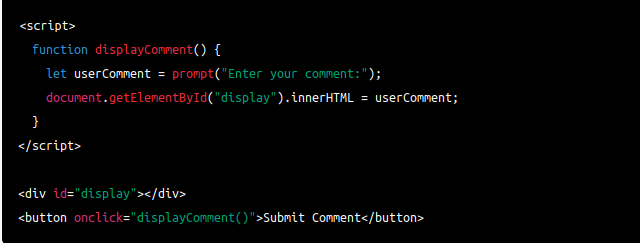 CyberMilima's tweet photo. #HackingForFun
This is for the InfoSec folks... can you spot the vulnerability in this javascript code? If you have spotted it, what exploitation technique can be used against it?
Let's Go!
#Cybersecurity #CybersecurityEducation https://t.co/ao93da8Cm0