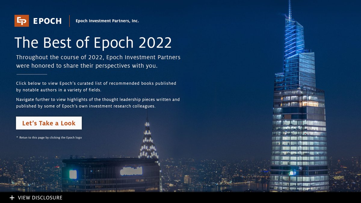 Epoch Investment (@epochinvest) / Twitter