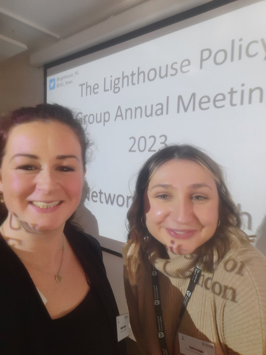 Great day <a href="/UEL_News/">Uni of East London</a> for the <a href="/Lighthouse_PG/">Lighthouse Policy Gp</a> meeting Interesting discussions on the Online Harms Bill and the future of HE Policy. Thanks to <a href="/Beth_Craigie/">Bethany Craigie</a>