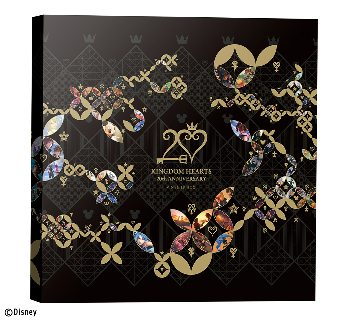 KINGDOMHEARTS's tweet photo. Celebrate 20 years of music with the Kingdom Hearts 20th Anniversary Vinyl LP Box! #KH20th

Spanning three discs, the set features 36 tracks including "Reality in the Dark", first heard during the Kingdom Hearts IV announcement.
 
Pre-order yours now: https://t.co/qJoKswLYy2 https://t.co/rX0GYrdd8Y