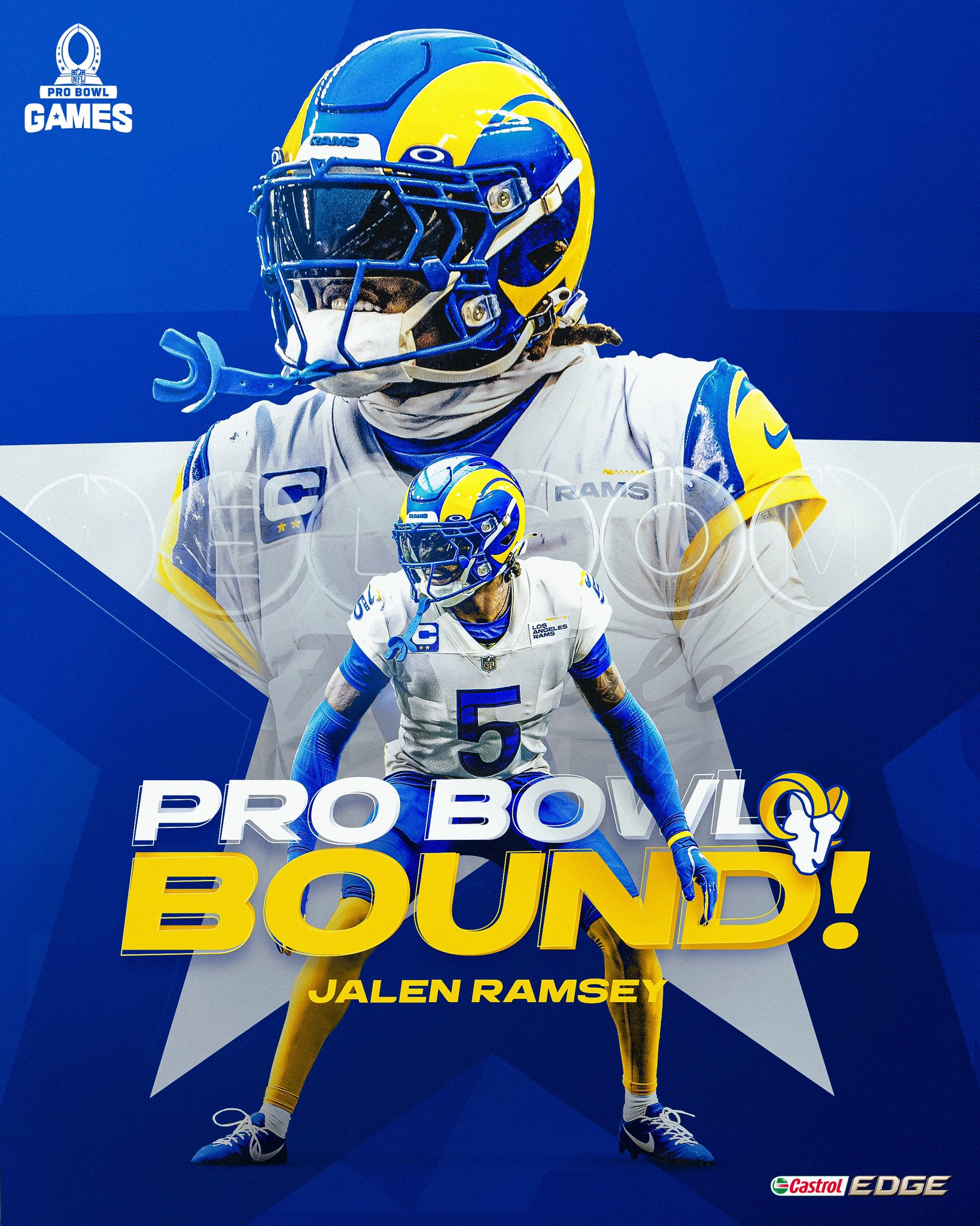 Los Angeles Rams on X: No. 5 named to Pro Bowl No. 6! 