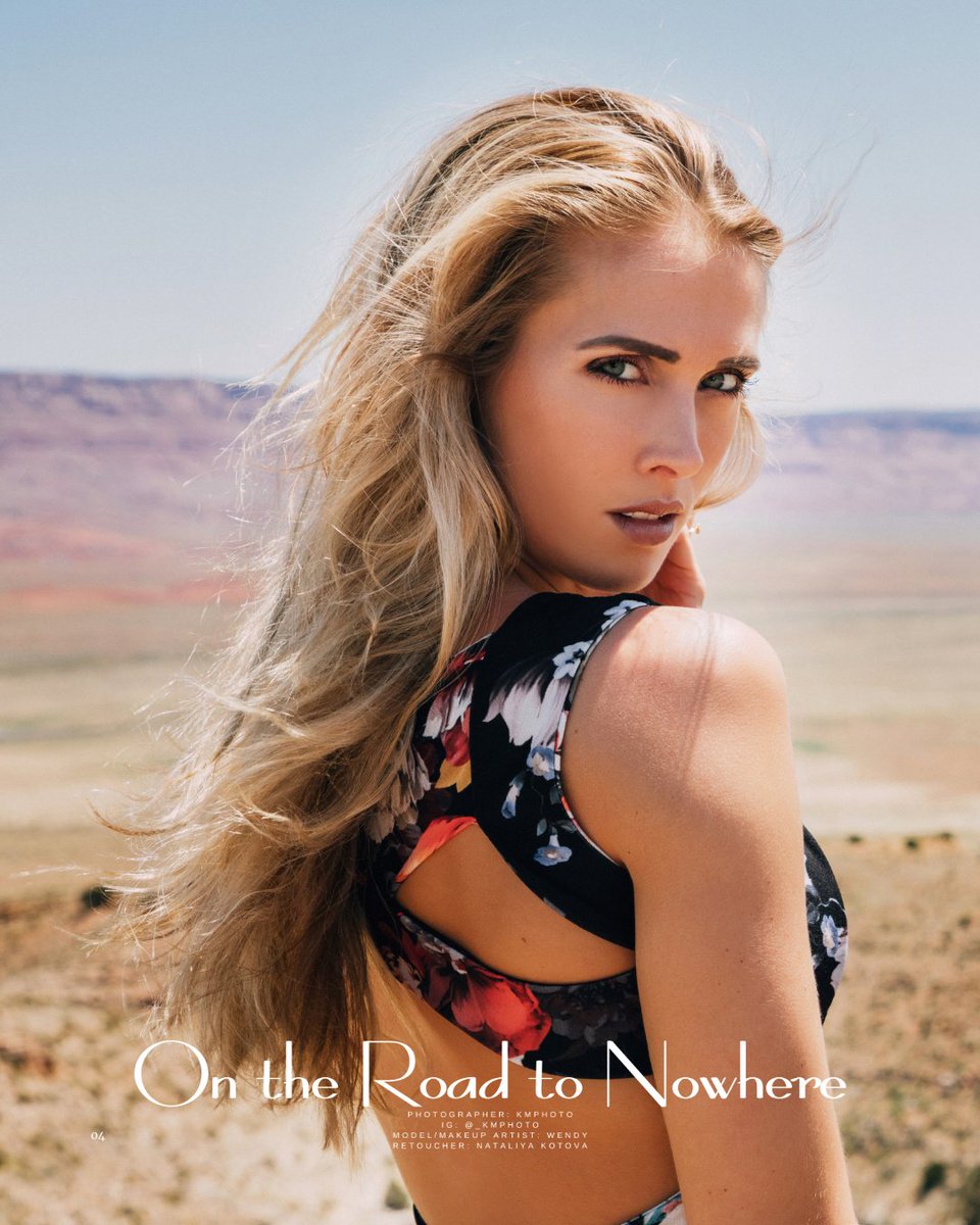 smithandgalemag's tweet photo. On the Road to Nowhere
Smith and Gale Magazine Vol 87 Ft Maria Aspidova
Photographer: KMphoto
Model/Makeup Artist: Wendy
Retoucher: Nataliya Kotova
#SmithandGaleMagazine #VCSPublishing #fashionmagazine #fashionphotographer #photographer #photography https://t.co/qAIPAFm3Io