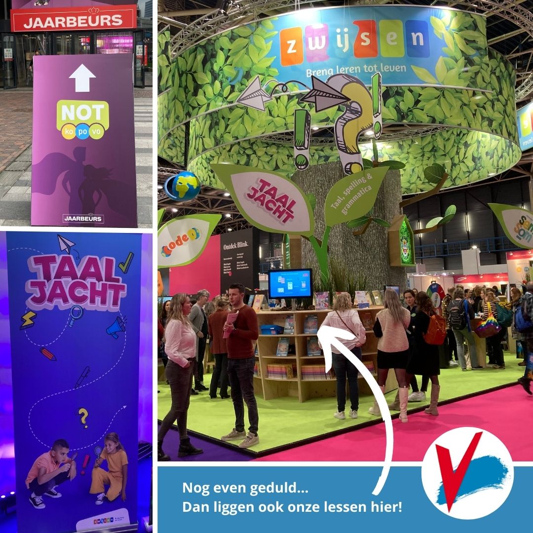 Wij werken mee aan lessen storytelling voor #Taaljacht, de nieuwe taalmethode van <a href="/Zwijsenuitgever/">Uitgeverij Zwijsen</a>.
Terwijl Melanie achter haar laptop zat en startte met de lessenreeks voor groep 8, slenterde Raymond over de NOT om te ervaren hoe leerkrachten kennismaken met Taaljacht.