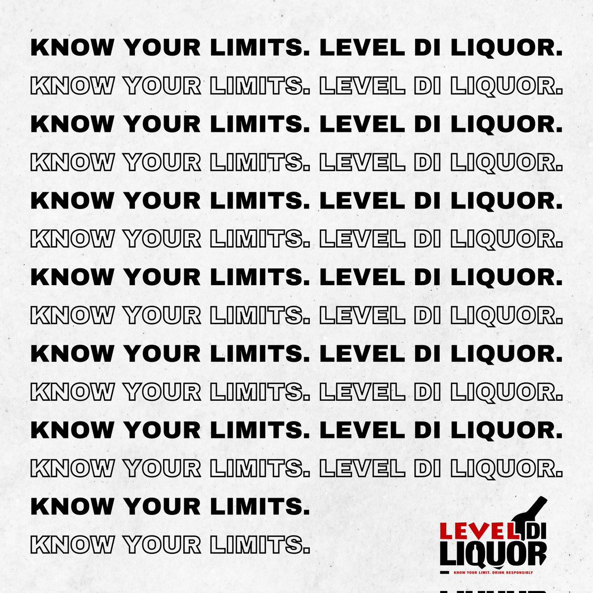 LevelDiLiquor's tweet image. ...because drinking should be done responsibly🤝🏽🥃

#leveldiliquor #knowyourlimits #responsibledrinking