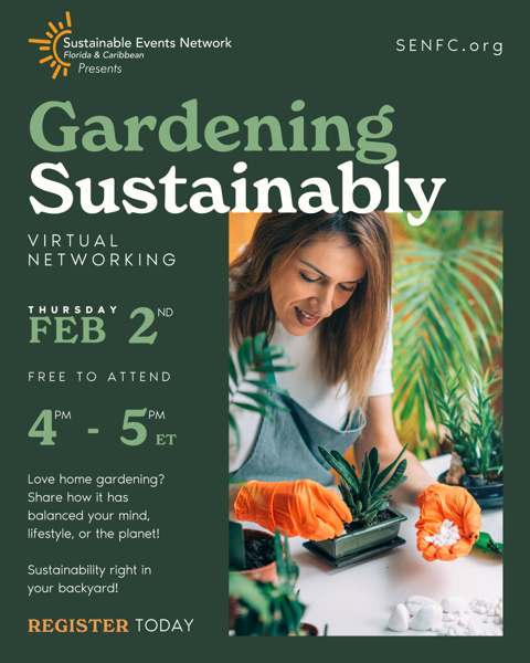SENFCorg's tweet photo. Happy Monday everyone!

Ready for our virtual networking event?
On Feb 2nd from 4 pm to 5pm join us to share and learn at home gardening tips!
We cant wait to "see" you there!

Registration link:
https://t.co/ppyj9N6ll5 https://t.co/bNpma97Mc5