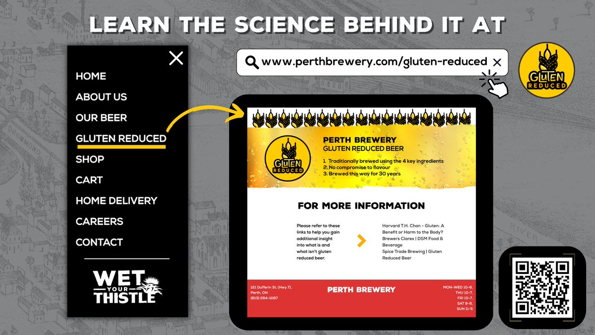 30 years of gluten-reduced beer! 🍻

Learn more about what gluten-reduced beer means and hear the stories from long-time Perth Brewery fans - those with and without gluten sensitivities.