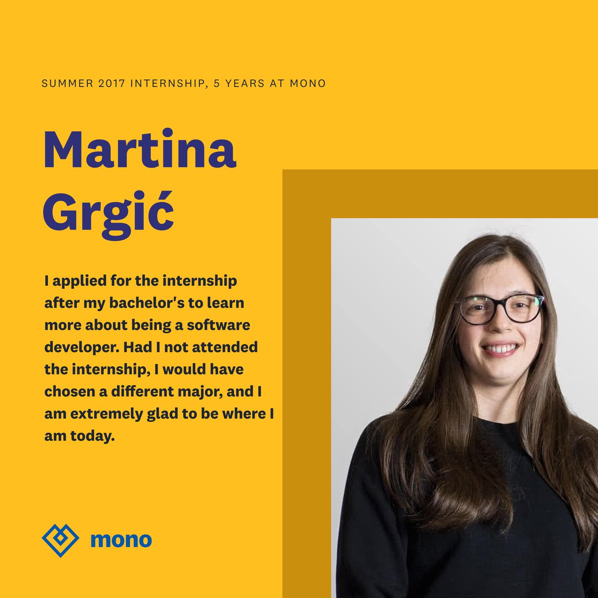 monosoftware's tweet photo. π£ Starting with the second round of our student #developmentinternship. π¨βπ»
We wish our new #interns good learning π€π hope they'll join our former attendees who made a lasting impact with us! πΌ See what Matej, Martina and Zoltan have to say about their journey. #MonoSoftware https://t.co/Dcpko5Mw3u