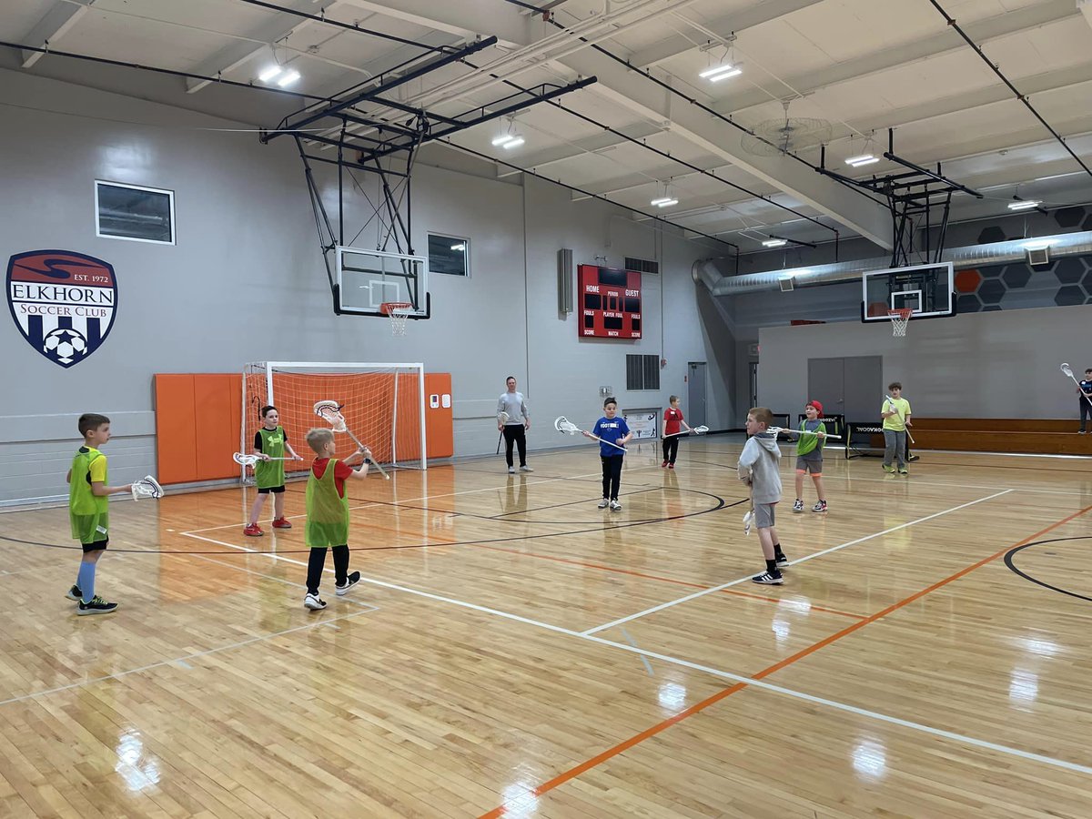 The first EAA Intro to Lacrosse Clinic was a huge success! We are excited to grow this sport in the Elkhorn Community. If you are interested in playing EAA Lacrosse in the spring, visit our website at: elkhornathletics.org/lacrosse.