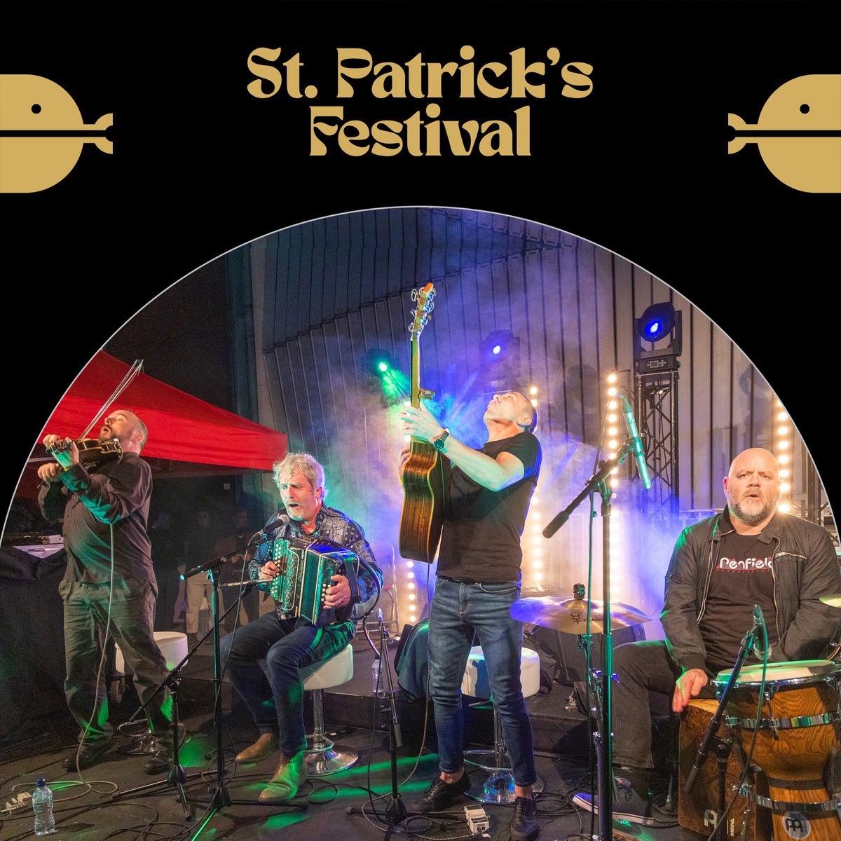 We will be playing on the Mainstage @ Festival Quarter
@stpatricksfest ☘️ 

📍 National Museum of Ireland, Collins Barracks
📅 Friday March 17th, 6pm

#SPF23 #StPatricksFestival @NMIreland #LáFhéilePádraig