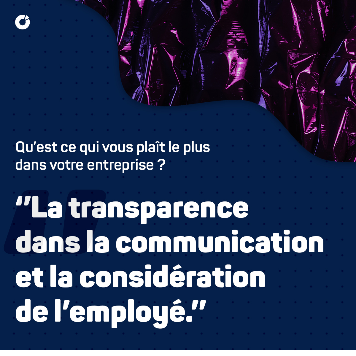 "Qu'est ce qui vous plait le plus chez #Synolia ?"
Découvrez un aperçu des réponses de nos collaborateurs, suite à l'enquête <a href="/happyAtWork_/">HappyAtWorkIndex</a> que nous avons réalisé !
Retrouvez toutes nos offres sur notre site carrière : okt.to/Uy5Gk3

#HappyAtWork #team #corporate #rh