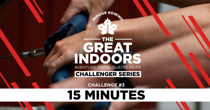 rowingcanada's tweet photo. 💥 The Challenger Series 💥

How far can you row on an indoor rowing machine in 1️⃣5️⃣ minutes? 

Complete all 6 challenges and win a limited edition medal 🏅 Join #TheGreatIndoors today! 🙌