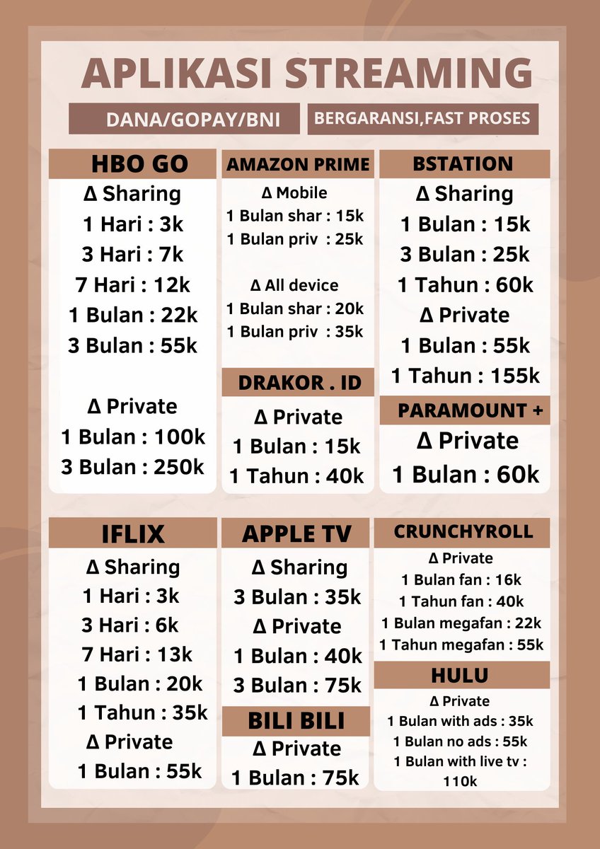 second_bia's tweet photo. Mari kak bstation sebulan 15k, langsung dm/wa kesini yuk https://t.co/7HncxbLZOl https://t.co/Ehzld62pR3
