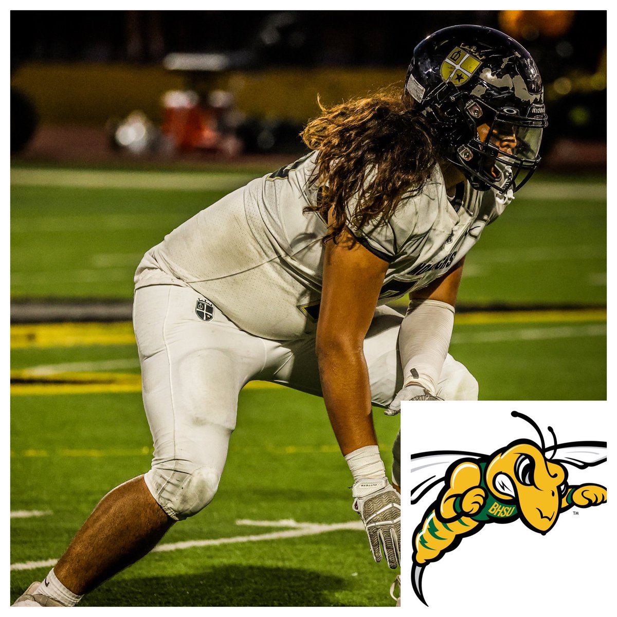 MittyHSfootball's tweet photo. 🚨COMMITMENT🚨

Congrats to Senior OL/DL for his commitment to @BHSUFB to continue his career as a student-athlete!

#GrittyMitty https://t.co/4KjQwN1b4r