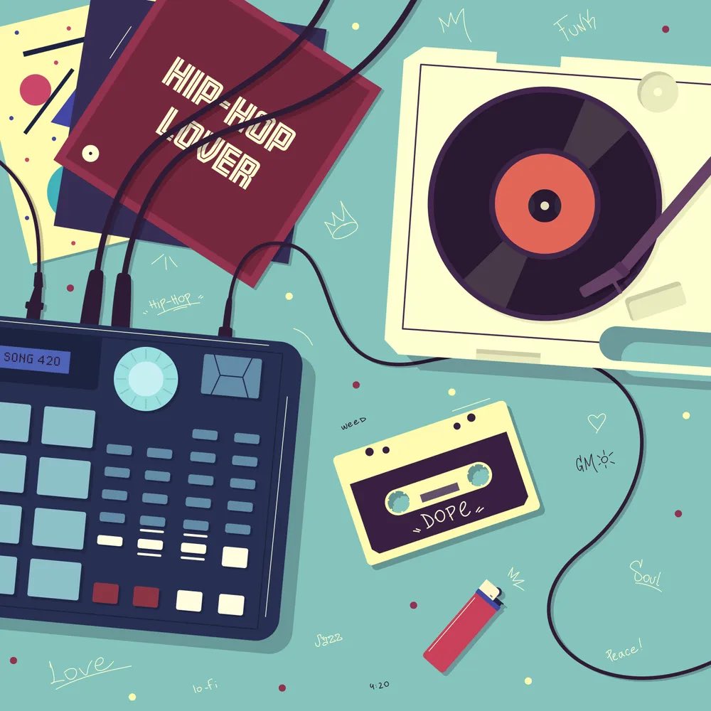 SONG 420

Sampling is one of the components of real old hip-hop. Quality sampling is an art.

Vector artwork, high quality.
PDF File in unlockable content. 

0.1 $ETH 

Link⬇️