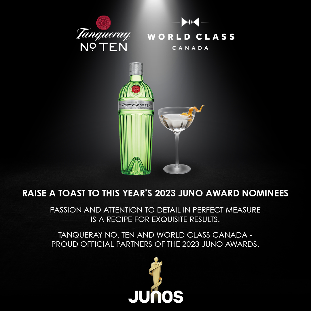 TheJUNOAwards's tweet photo. .@worldclassca and @tanquerayusa send their congratulations to all of this year’s nominees! #DidJUNO there are 651 amazing and talented artists who were nominated across all categories this year. https://t.co/1eRxraFjDo