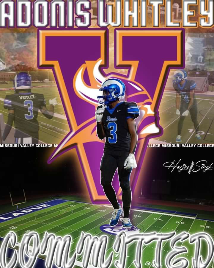I am blessed to announce my commitment to Missouri valley!! <a href="/coach_sallen/">Sergio Allen</a> <a href="/LadueRamsFB/">Ladue Rams Football</a> <a href="/MovalFootball/">MVC_Football</a>