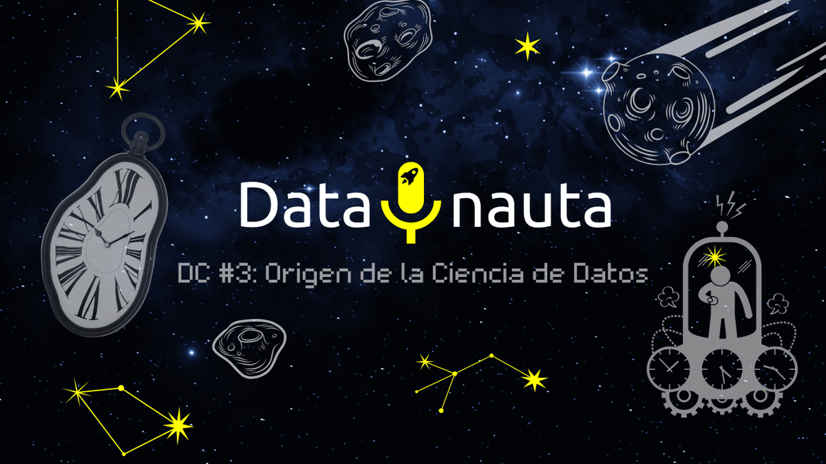 Datanauta's tweet photo. 🔊Nuevo episodio de #datanauta! Viaje en el tiempo: Origen de la Ciencia de Datos. Descubre cómo surgió esta disciplina y su impacto en la tecnología actual #CienciadeDatos #DataScience #Podcast

https://t.co/BJmiQNtRxB https://t.co/j0MYRXXorD