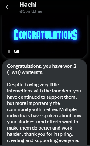 itsM0nke's tweet photo. -Great founder💎
-Amazing project💎
-Awesome community/family💎

Honored to be part of ether &amp; Grateful to have you guys @Kasperisherev1 @Sneakynftseth @nliel4 @HazemEth @ZENANEMERCULES Thank you all🤍

Thank you @visionofviii @CValley_ @ether i appreciate you &amp; your hard work🤍 https://t.co/iMgRZMjN3p