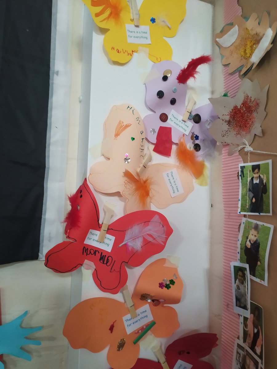 PlacesProject's tweet photo. The amazing reception children's worship response to #WiggleWorship #ATimeForEverything @StBedeCEPrimary from Wiggle's previous visit. Beautiful butterflies & wonderful creating! Well done everyone! #FunWithGod https://t.co/EoAGkLH0we