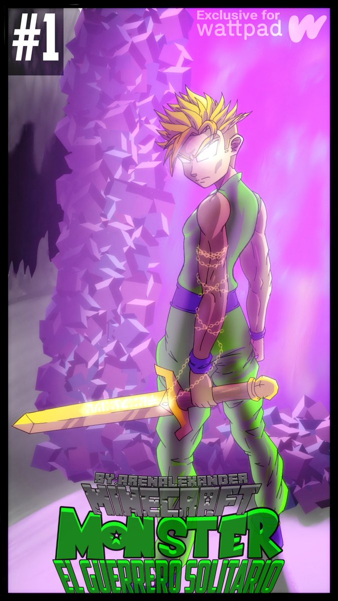 GamerAto's tweet photo. Así quedo la portada para el comic basado en el lore de Minecraft

Tenía pensado que fuera mi skin, pero me decidí por @MonsterDroiid https://t.co/SgK3wax1vj