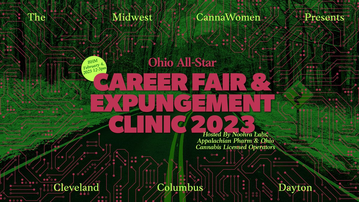 BuckeyeRelief's tweet photo. ✨Career Fair &amp; Expungement Clinic✨

Proud to sponsor Midwest CannaWomen’s Expungement and Career Fair for the 2nd year in a row!

#WeAreBR #Ohio #MidwestCannaWomen https://t.co/RyNS4rDA1B