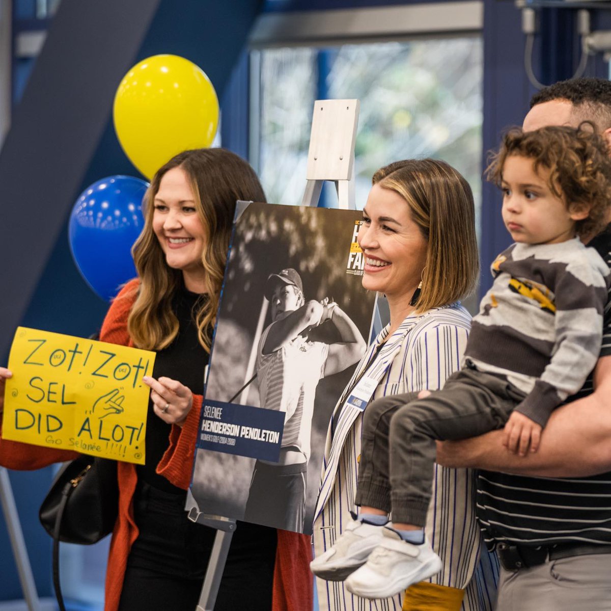 Incredibly proud of <a href="/SelaneeGolf/">Selanée Pendleton</a> and her induction into the UC Irvine Athletics Hall of Fame this past weekend! We were excited to have you back and celebrate all that you accomplished as an Anteater!🏅 

#TogetherWeZot