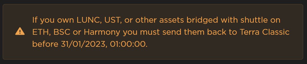 0x_Ears's tweet photo. $wLUNA independence day is here

295B tokens free from the shackles of the terra shuttle bridge.

295B $LUNC trapped forever on Luna Classic. https://t.co/DVzF3iSZNk