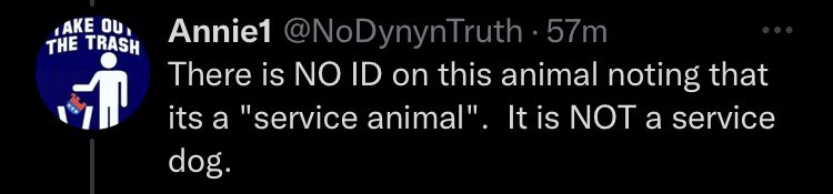 @NoDynynTruth @w_terrence That’s what I would say if I had lost… 
Did you call the health department on that restaurant yet?  #KarenMafia