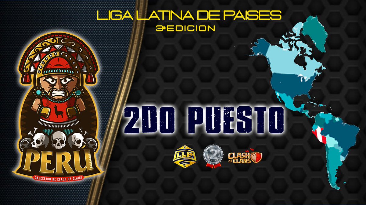 Liga Latina De Países (@llp_coc1) on Twitter photo ⚡️𒆜𝐒𝐄𝐆𝐔𝐍𝐃𝐎 𝐏𝐔𝐄𝐒𝐓𝐎 - 𝐋𝐋𝐏 𒆜⚡️
Muchas felicidades por su gran desempeño y sigan así dandole duro. Los esperemos en nuestra proxima edición.
🌎🇵🇪🔥 <a href="/PeruanaCoc/">Selección Peruana Oficial CoC</a> ⚡️𒆜𝐒𝐄𝐆𝐔𝐍𝐃𝐎 𝐏𝐔𝐄𝐒𝐓𝐎 - 𝐋𝐋𝐏 𒆜⚡️
Muchas felicidades por su gran desempeño y sigan así dandole duro. Los esperemos en nuestra proxima edición.
🌎🇵🇪🔥 <a href="/PeruanaCoc/">Selección Peruana Oficial CoC</a>
