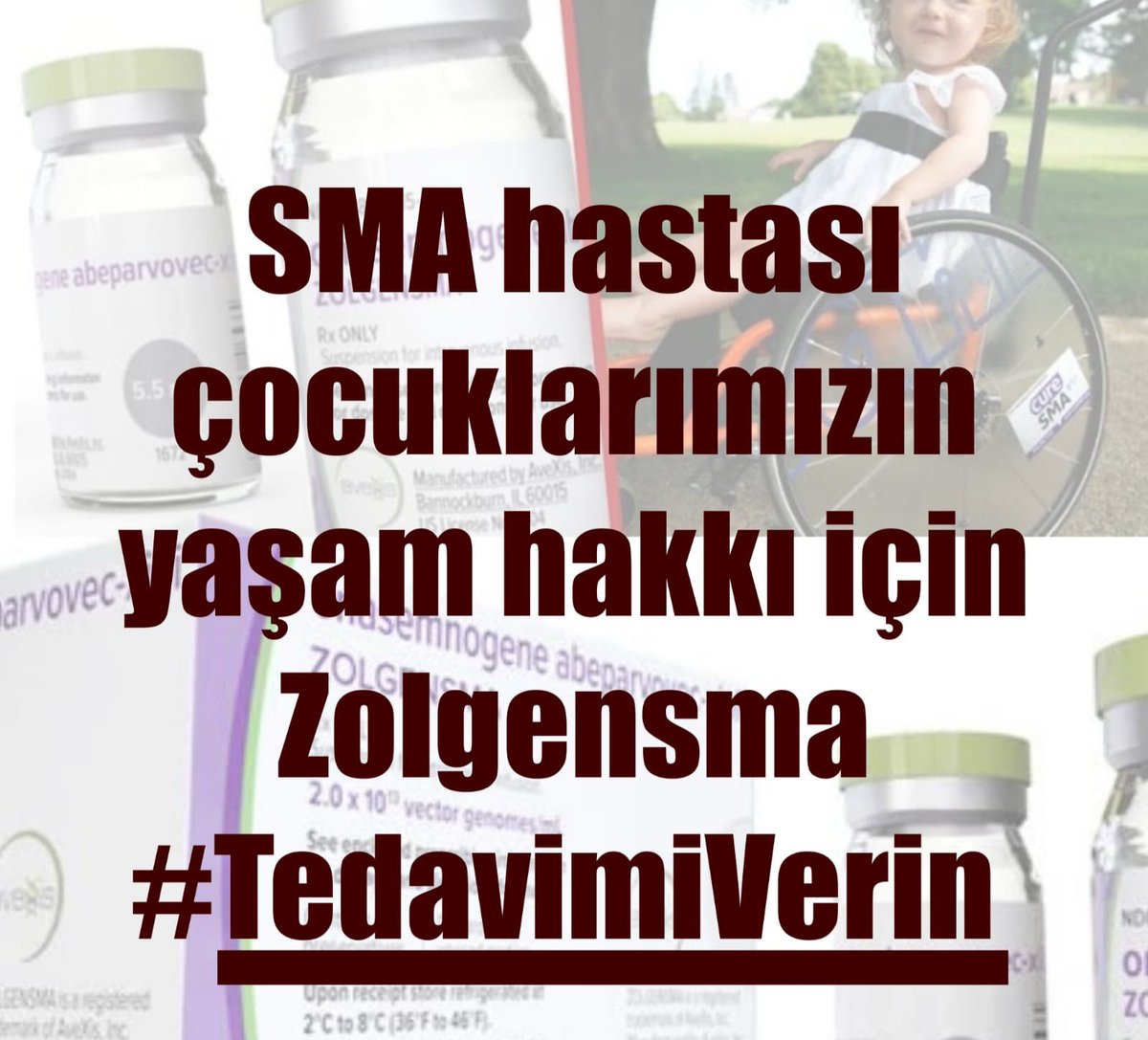 #KararZolgenSMA #tedavimiverin büyük bir umutla bekliyoruz. Artık daha fazla bebeğimize geç kalmayalım. Yeterince yürek yanmadı mi?
@saglikbakanligi @drfahrettinkoca #bilimkurulu