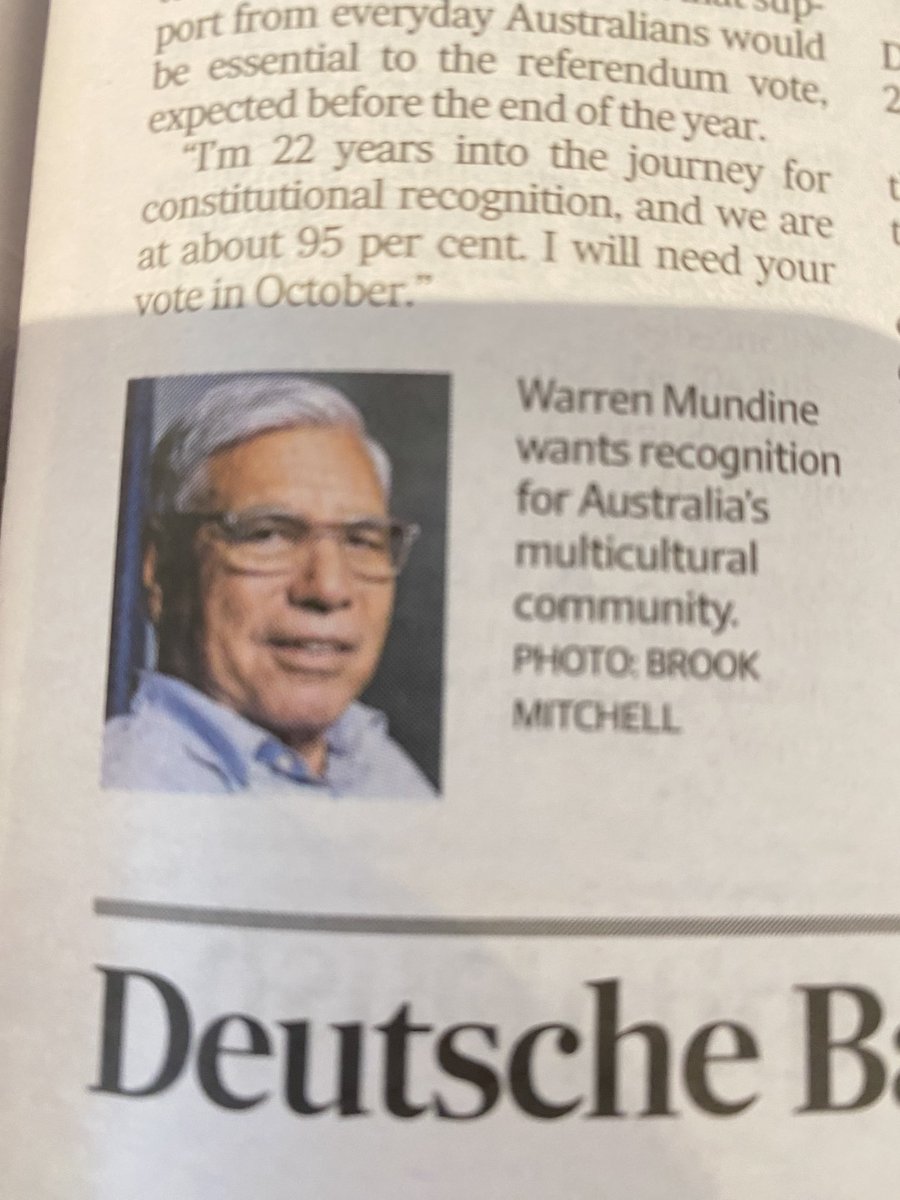 Calling for multiculturalism (as opposed to acknowledging the primacy of one’s indigenous people) is an old racist Jedi mind trick. Is there any compelling evidence Warren Mundine has done anything in his long career to advance multiculturalism?