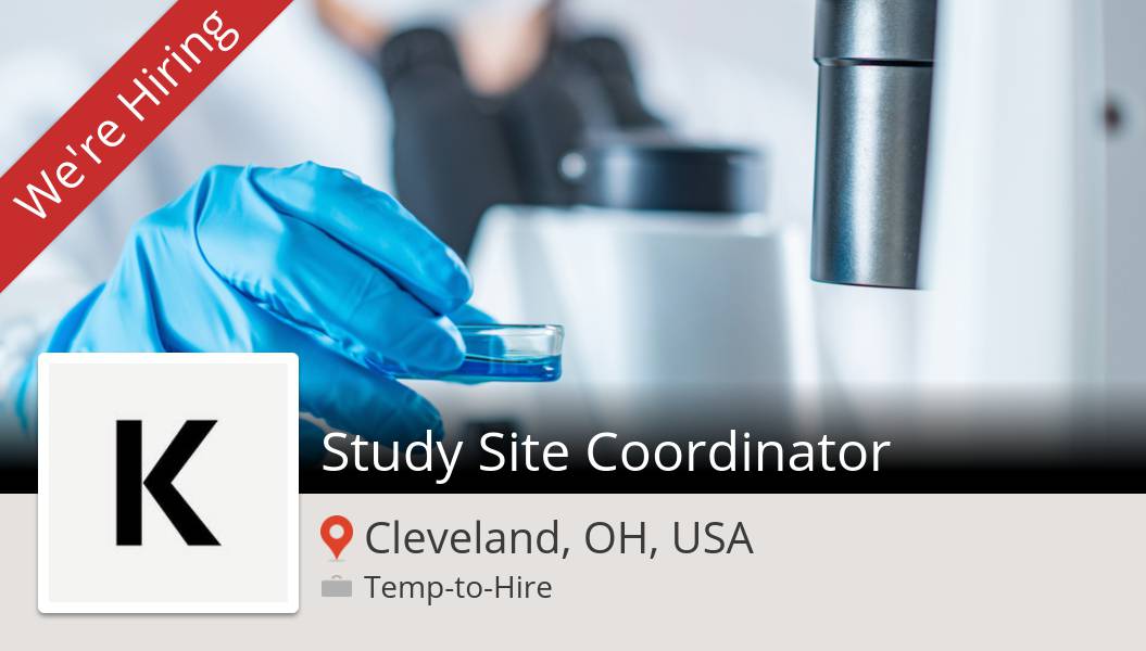 New #job opening at #KellyServices in #Cleveland! #Study Site #Coordinator workfor.us/kellyservices/…