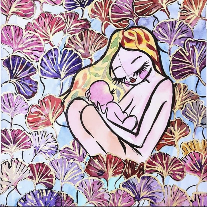 GM #NFTCommunity 

On Instagram, just because a masterpiece has a little skin showing doesn't mean it's NSFW. Lighten up! 🤣 #ArtOverCensorship #MonaLisaNeedsMoreLikes  #NFT #NFTartwork #ArtofLegends #motherhood #ArtLovers
