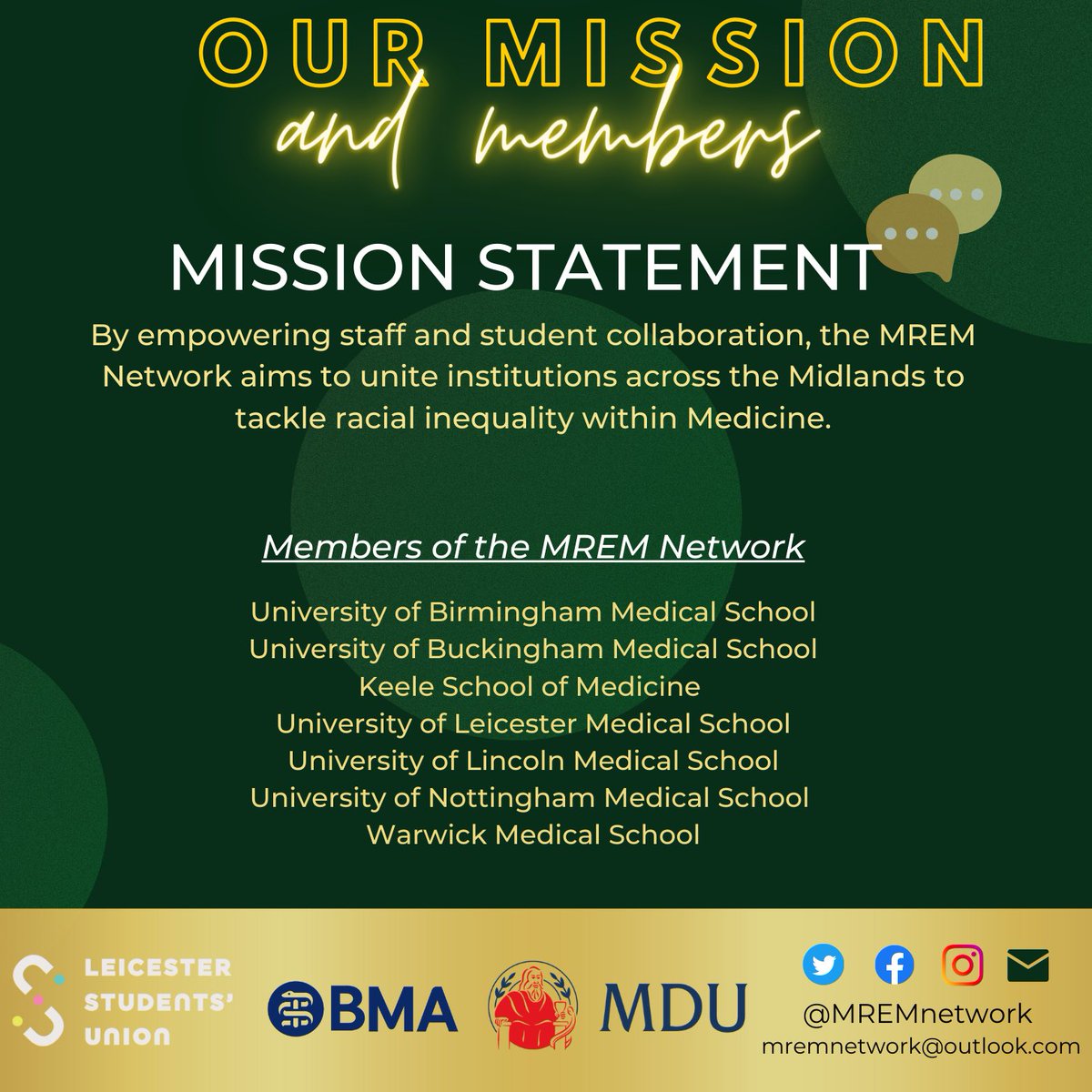 Midlands Racial Equality in Medicine Network tweet media